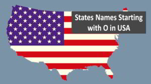 States in USA with O