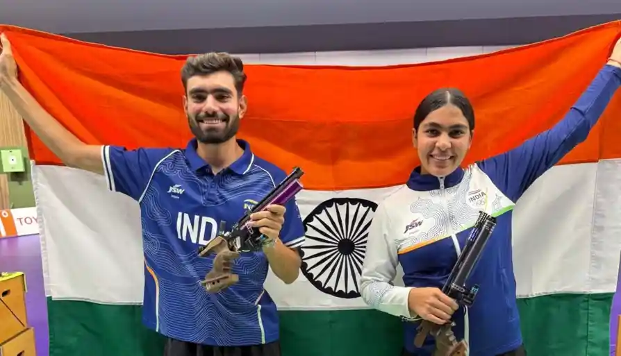 Asian Games 2026 Day 6: India Shines with Asian Record Gold in Shooting!