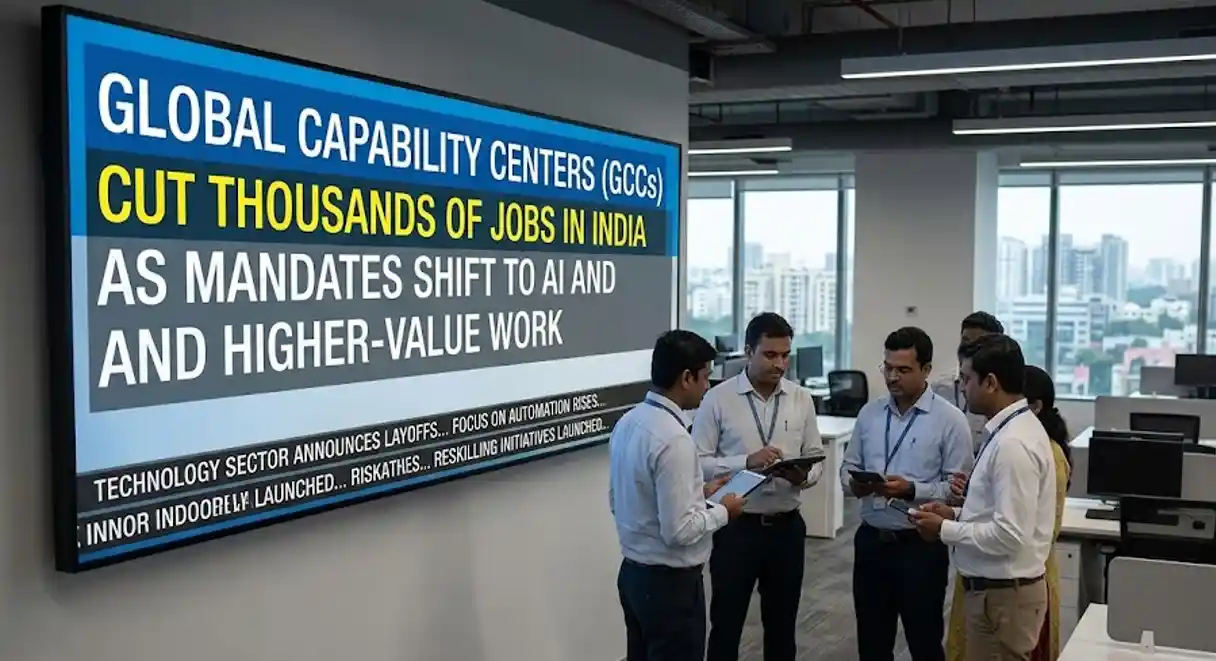 GCCs Cut Thousands of Jobs in India as Global Mandates Shift to AI and Higher-Value Work