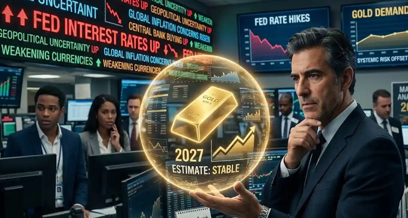 Gold Prices in 2027: What Fed Rate Hikes Could Mean, According to Goldman Sachs