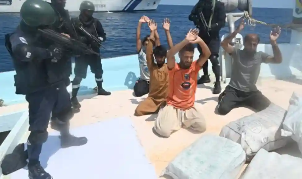 Indian Coast Guard Seizes Drugs Worth Over ₹3,000 Crore from Iranian Boat in Arabian Sea