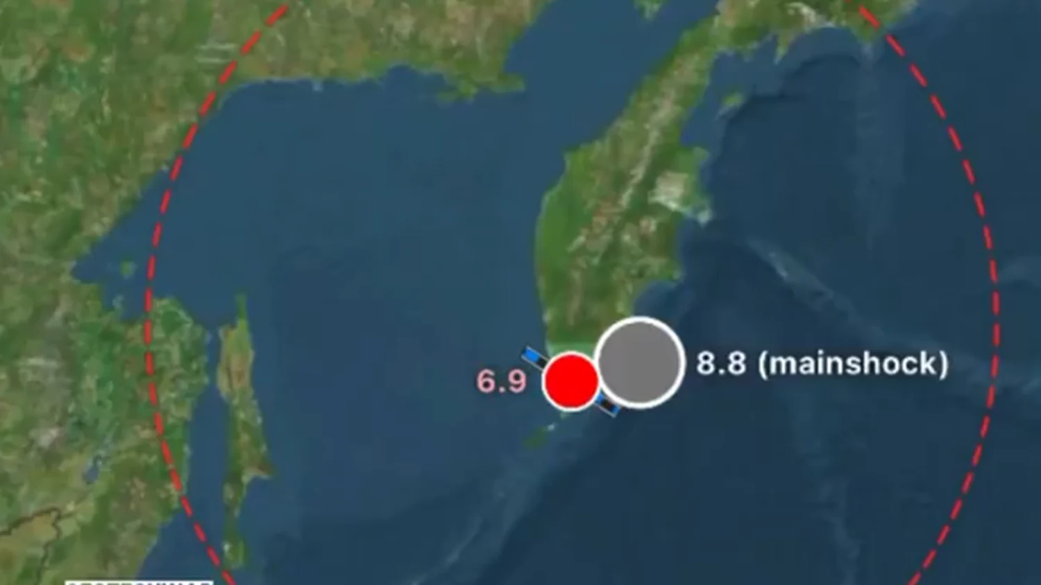 7.0 Magnitude Earthquake Strikes Russia's Kamchatka