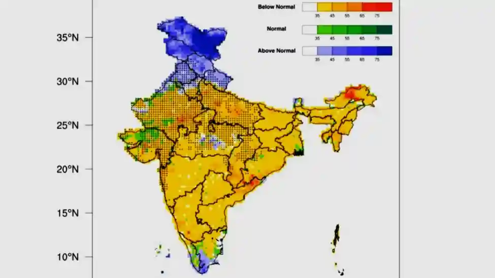 IMD Weather Outlook: Below-Normal Rainfall Likely Across Much of India, South Gets Relief