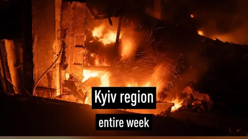 Russian Drone Strikes Pivnichnyi Bridge in Kyiv Amid German Leader's Visit