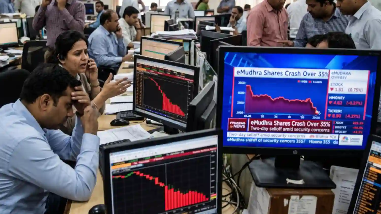 eMudhra Shares Crash Over 35% in Two Trading Sessions Amid Security Concerns